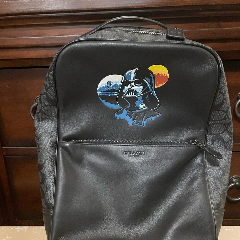 Coach x Star Wars Backpack Darth Vader - Black F79949 $550.